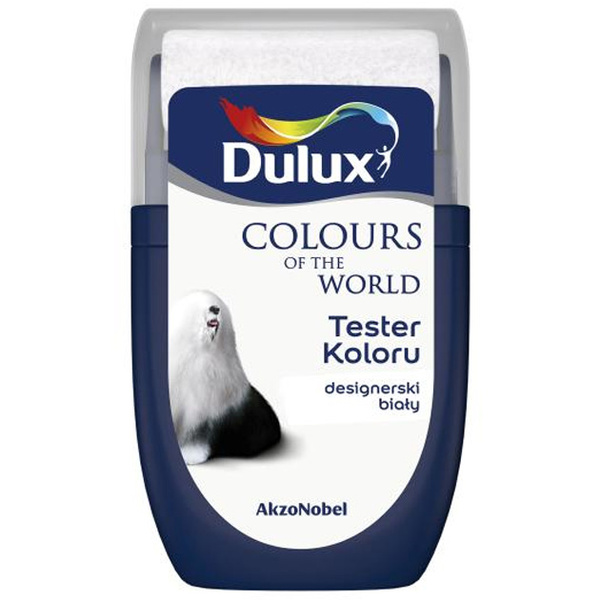 Farba Dulux Kolory Świata Designerski biały 30ml