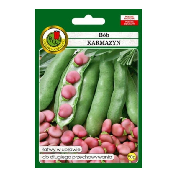 Nasiona Bób Karmazyn 50g