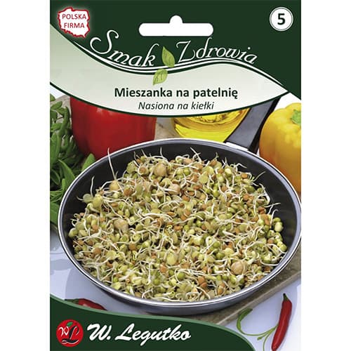 1 szt, Keimsprossen - Pfannenmischung - Samen: Ilość w opakowaniu: 30 g