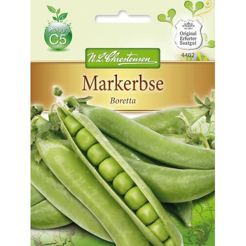 1 szt, Markerbse Boretta - Samen: Ilość w opakowaniu: 1 Stück