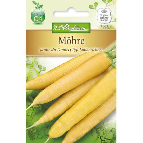 1 szt, Möhre Jaune du Doubs - Samen: Ilość w opakowaniu: 1 Stück