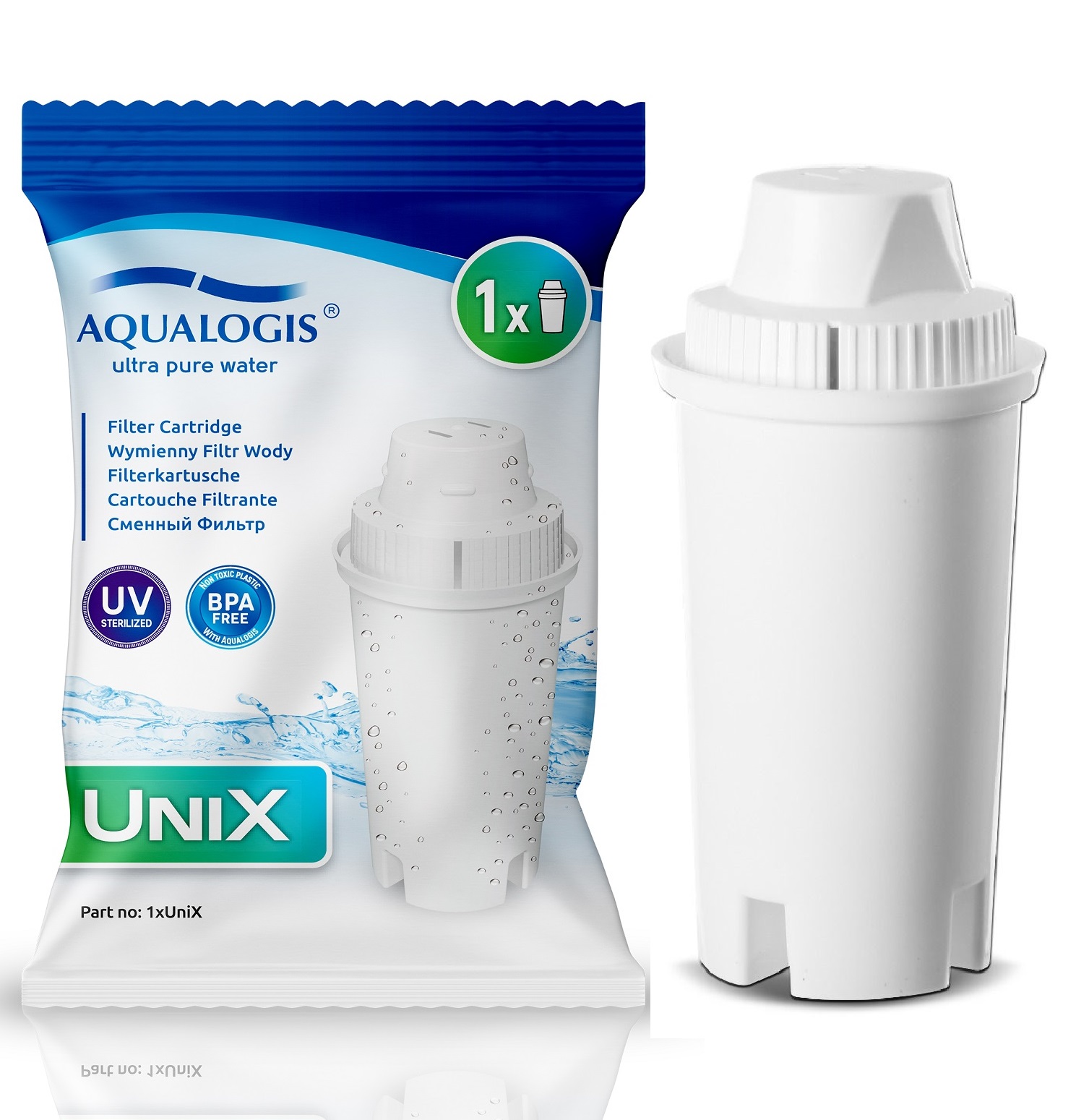 Wkład Aqualogis UniX do Dzbanków Brita, Dafi Classic