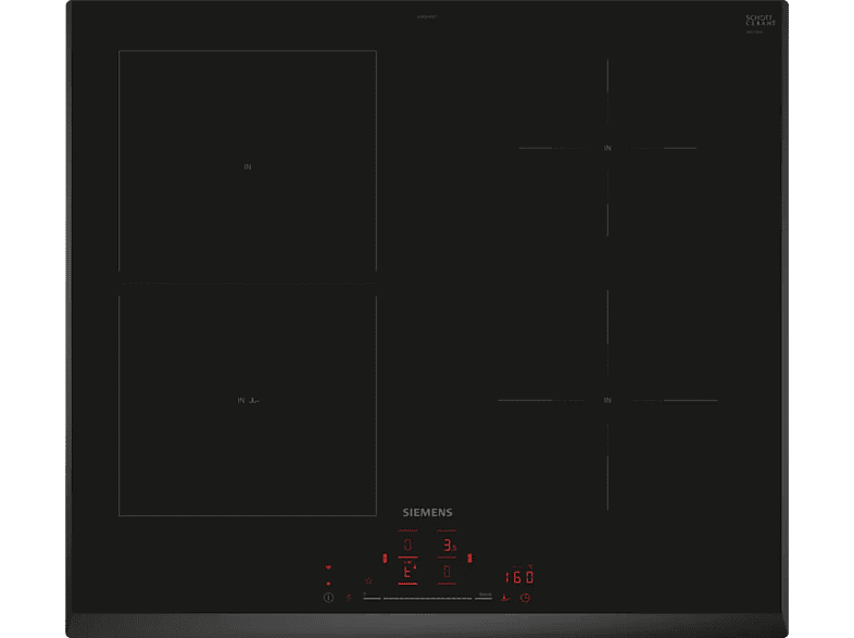 Płyta indukcyjna do zabudowy SIEMENS ED651HSC1E Czarny