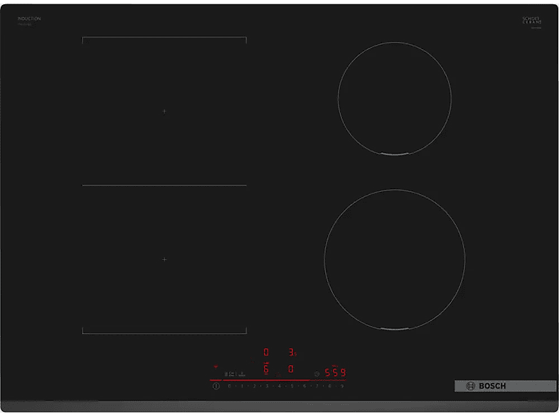 Płyta indukcyjna BOSCH PVS731HB1E Serie 6 Czarny 70cm
