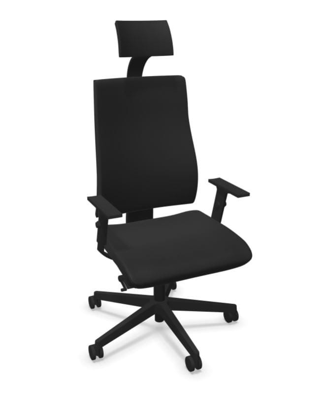 Fotel biurowy INTRATA, 2 kolory, tkanina