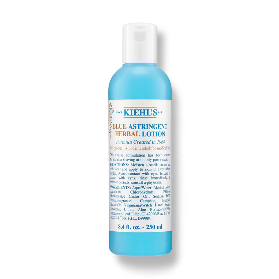 Kiehl's Blue Astringent Herbal Lotion - Tonik zwężający pory 250 ml