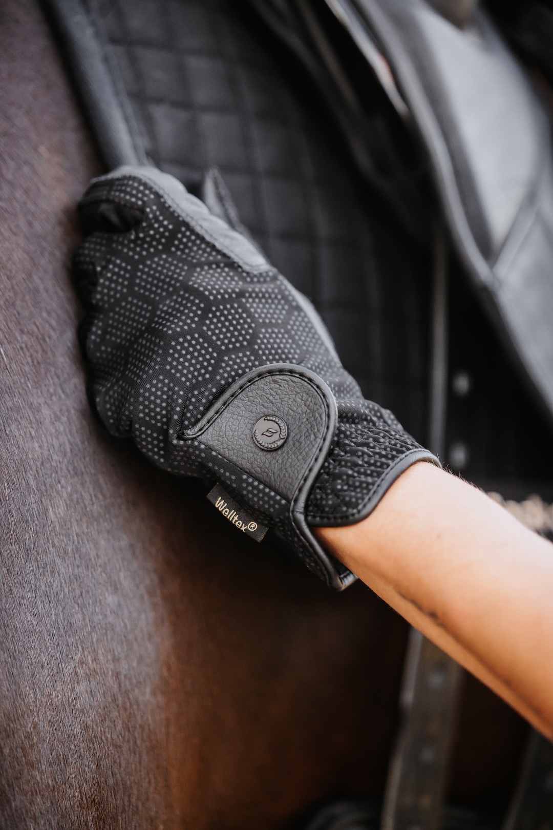 Back on Track Back on Track rękawiczki jeździeckie Outline Grip 24h