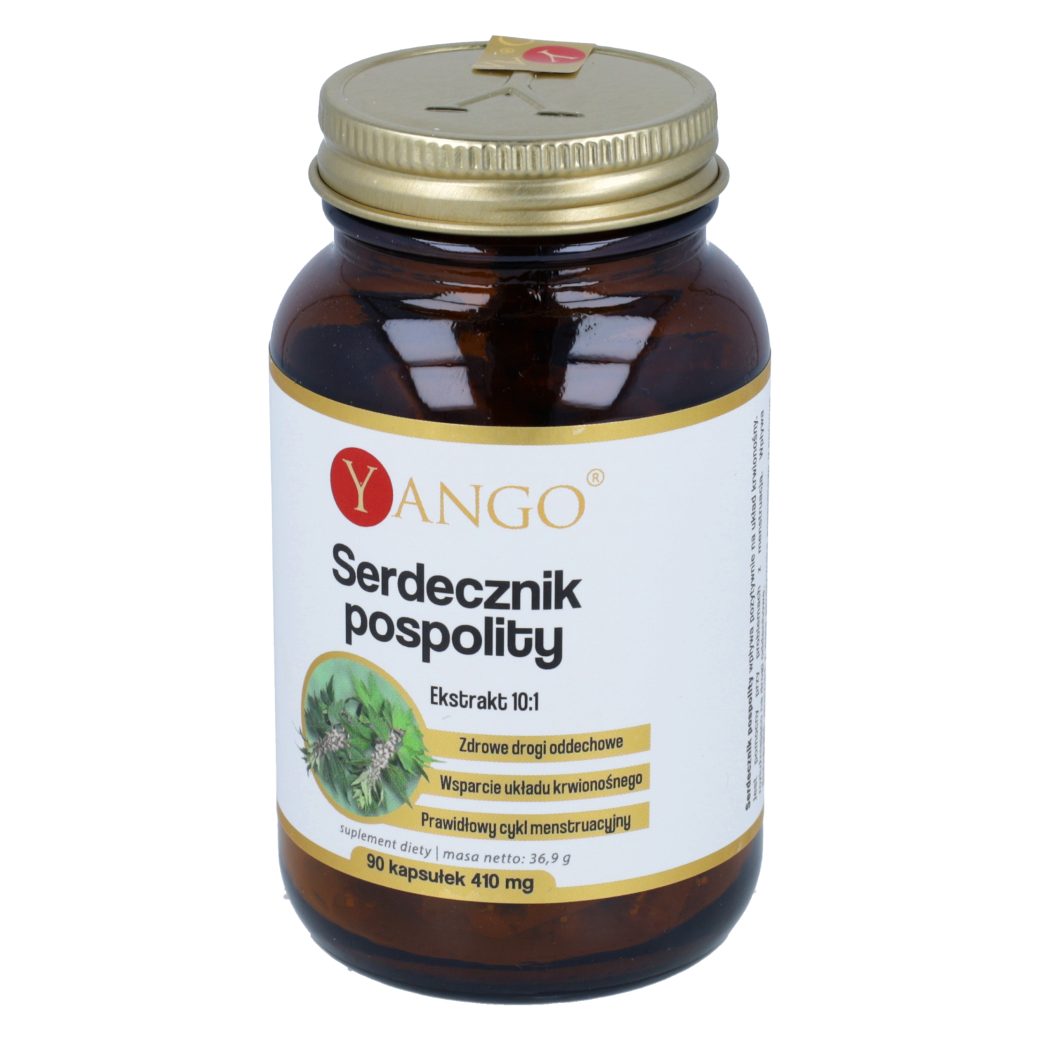 Yango serdecznik pospolity, 90 kapsułek