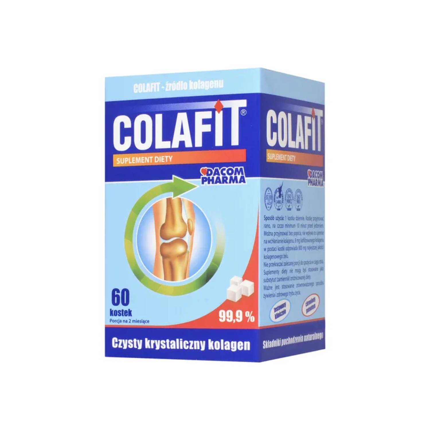 Colafit, 60 kostek