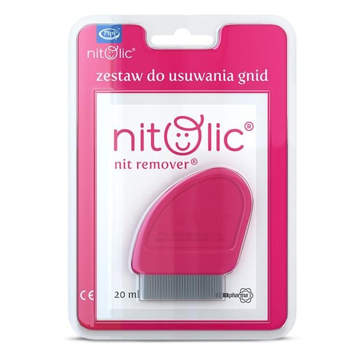 Pipi nitolic - spray do eliminacji wszy i gnid, 30 ml + grzebień, 1 zestaw