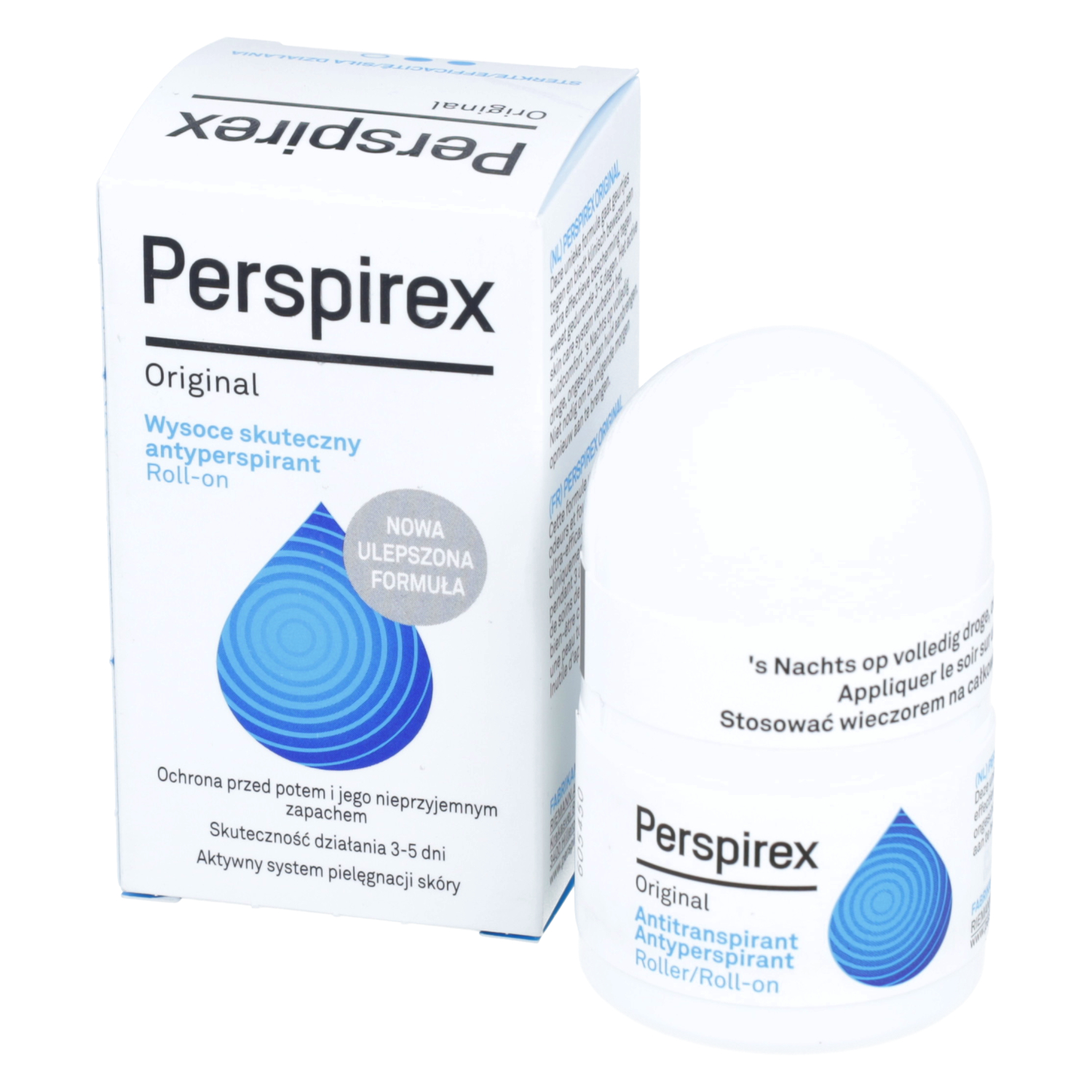 Perspirex original - antyperspirant roll-on, 20 ml