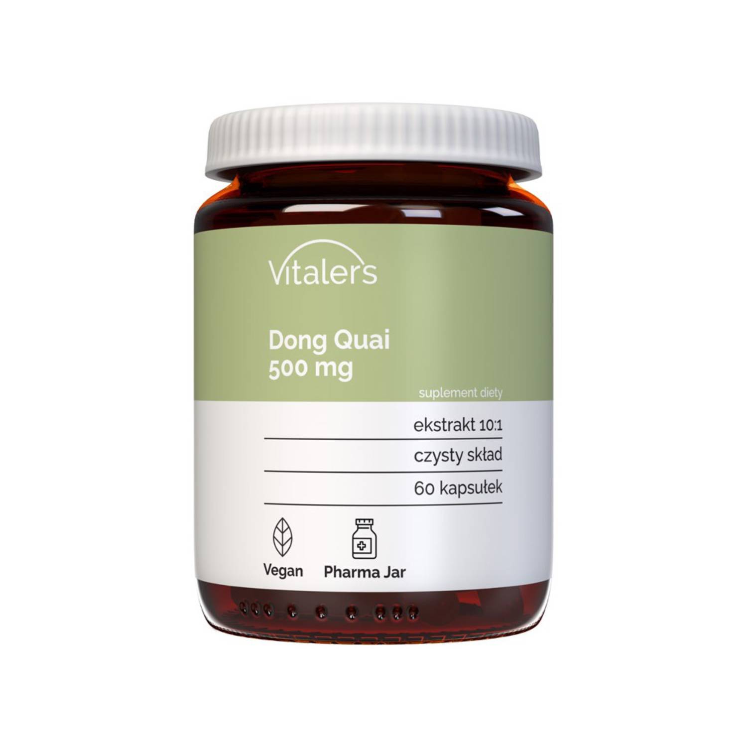 Vitaler's dzięgiel chiński 500 mg, 60 kapsułek