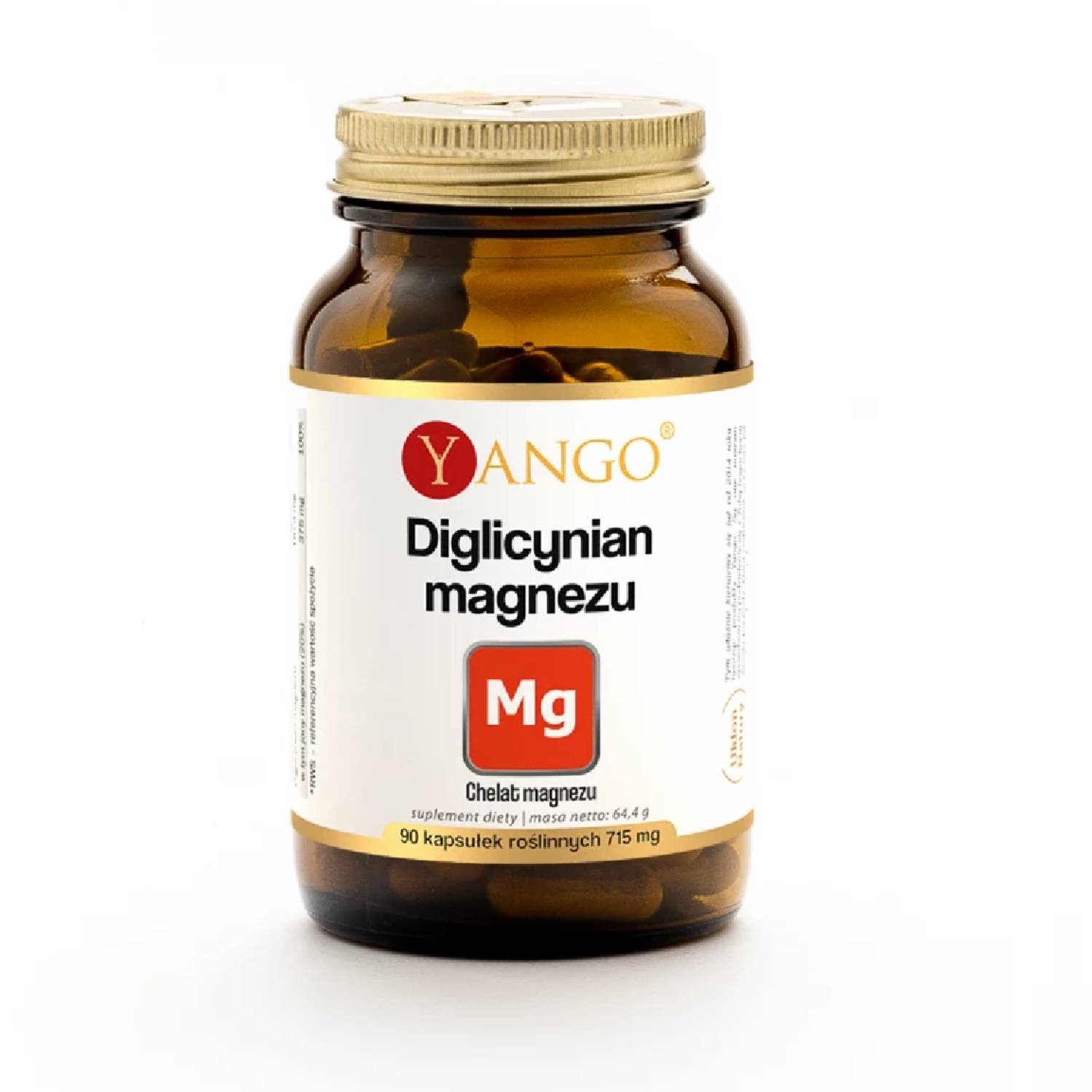 Yango diglicynian magnezu, 90 kapsułek