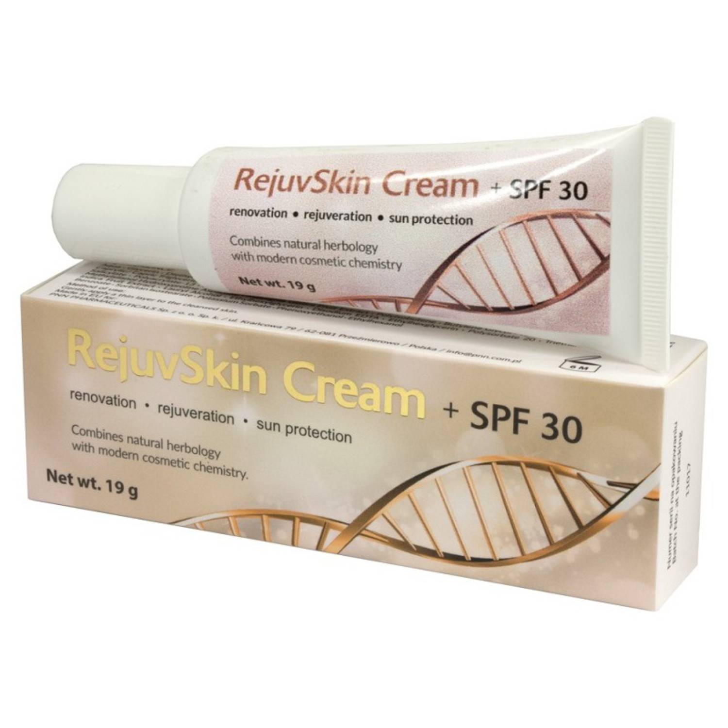 Rejuvskin cream - krem do twarzy spf30, 19 g