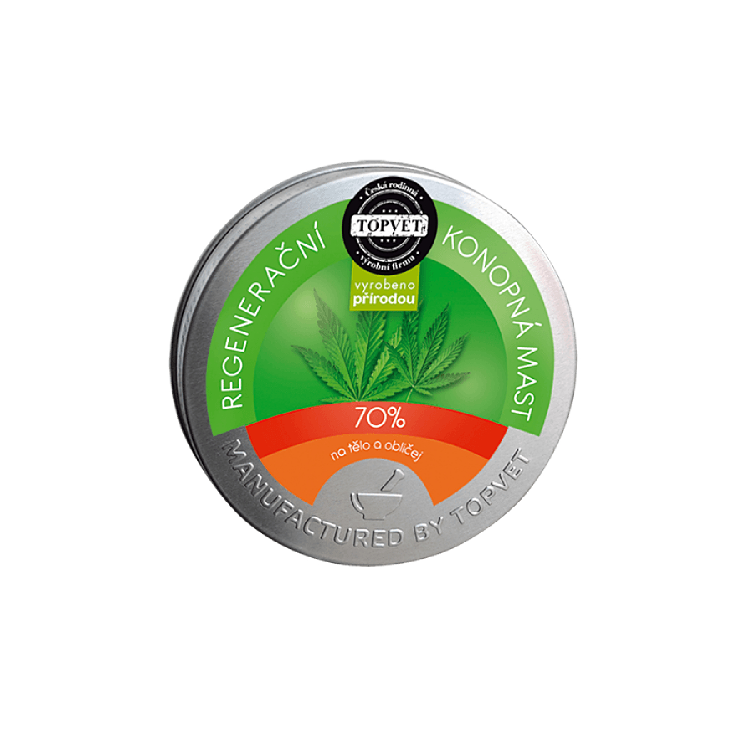 Topvet - regenerująca maść z konopi 70%, 100 ml