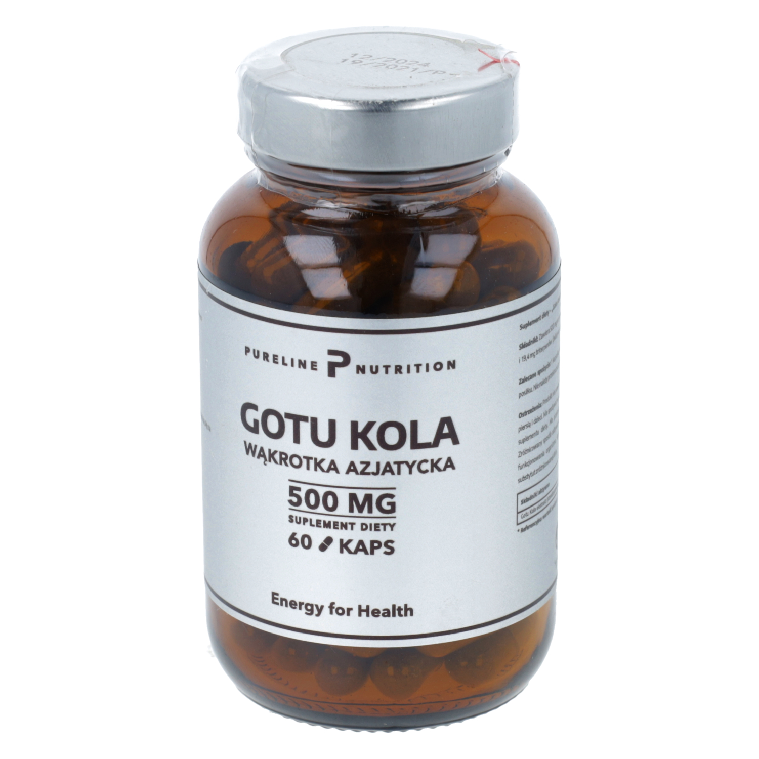 Pureline nutrition gotu kola, 60 kapsułek