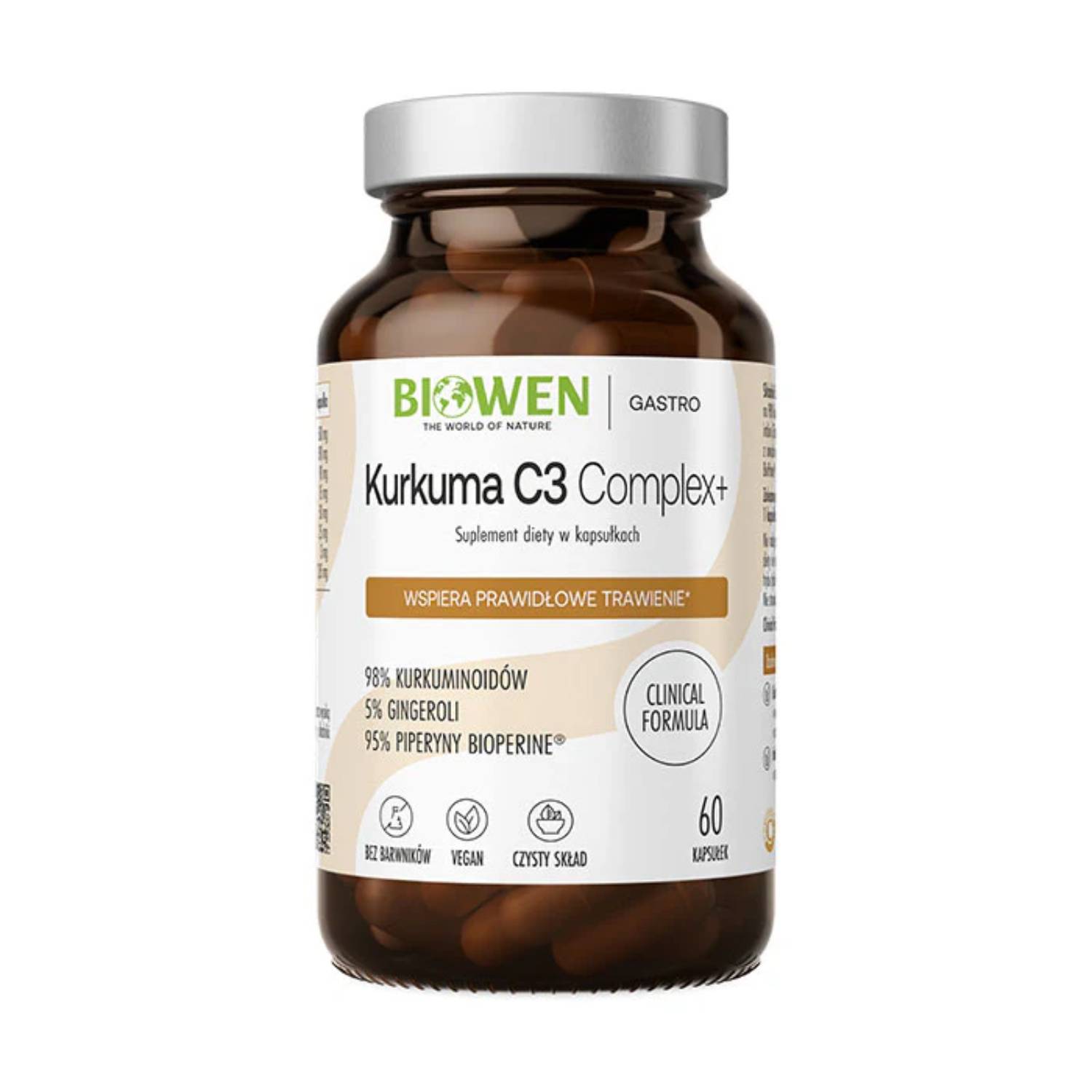 Biowen kurkuma c3 complex+, 60 kapsułek