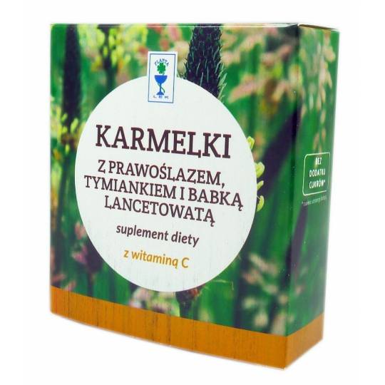 Planta karmelki z prawoślazem, tymiankiem i babką lancetowatą, 80 g