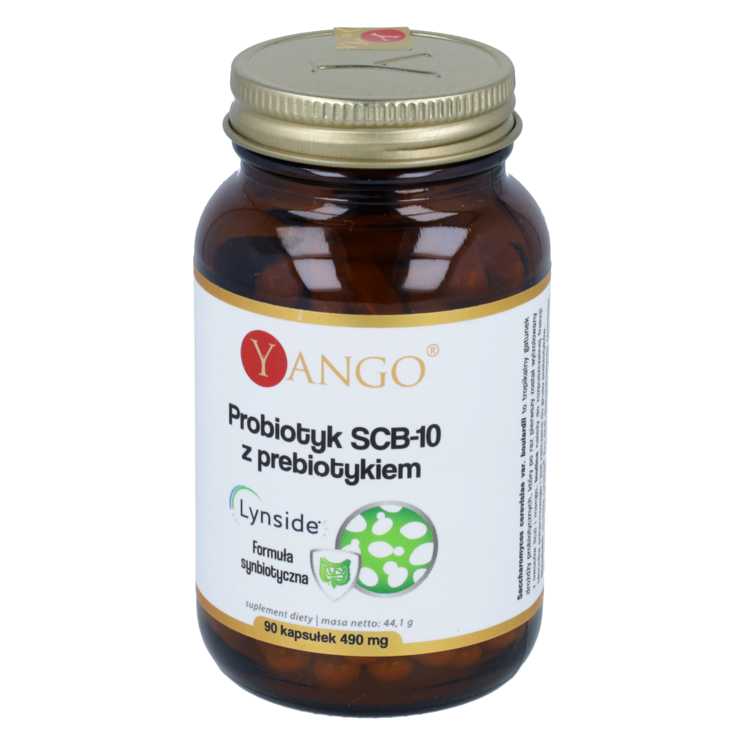 Yango probiotyk scb-10 z prebiotykiem, 90 kapsułek