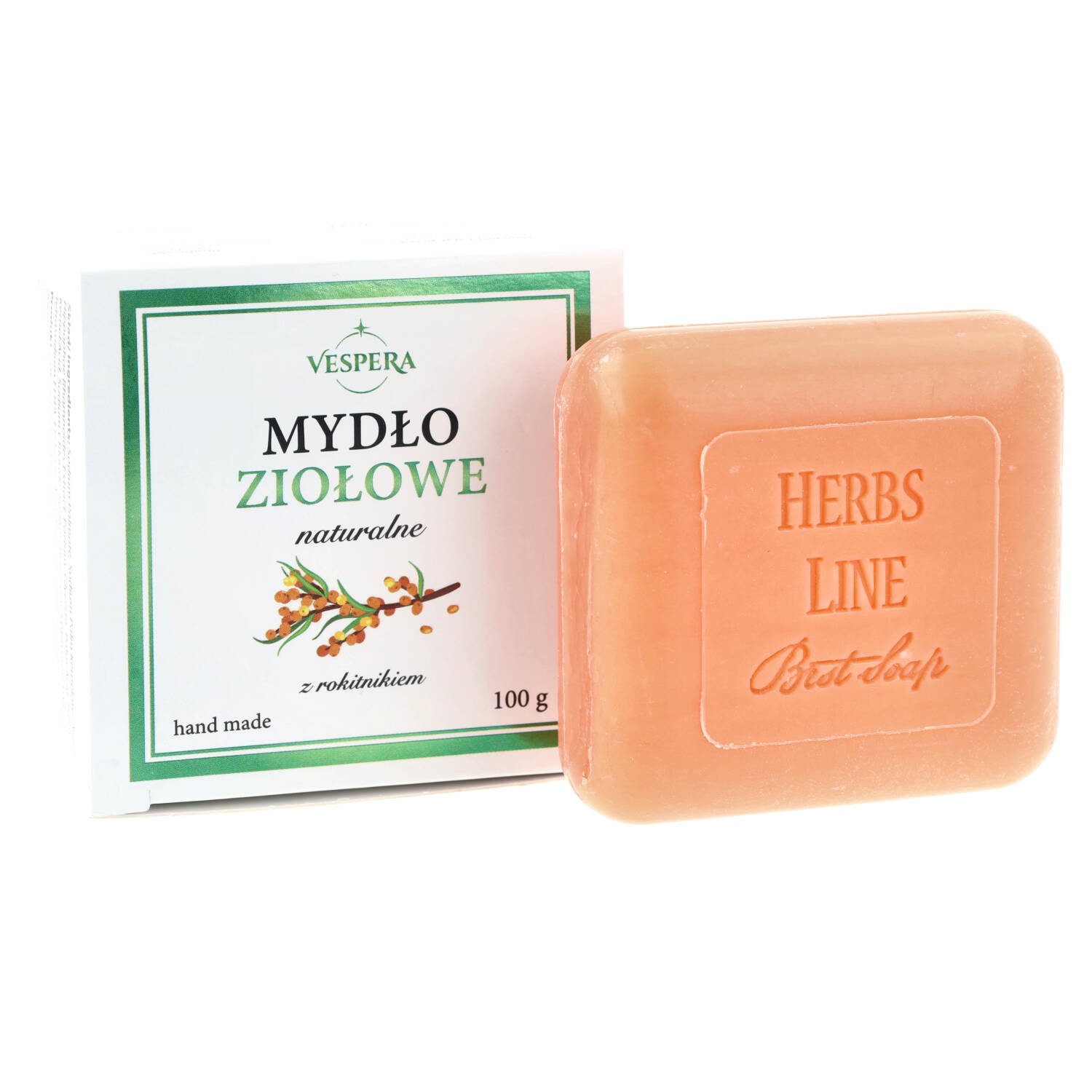 Vespera - mydło ziołowe z rokitnikiem, 100 g