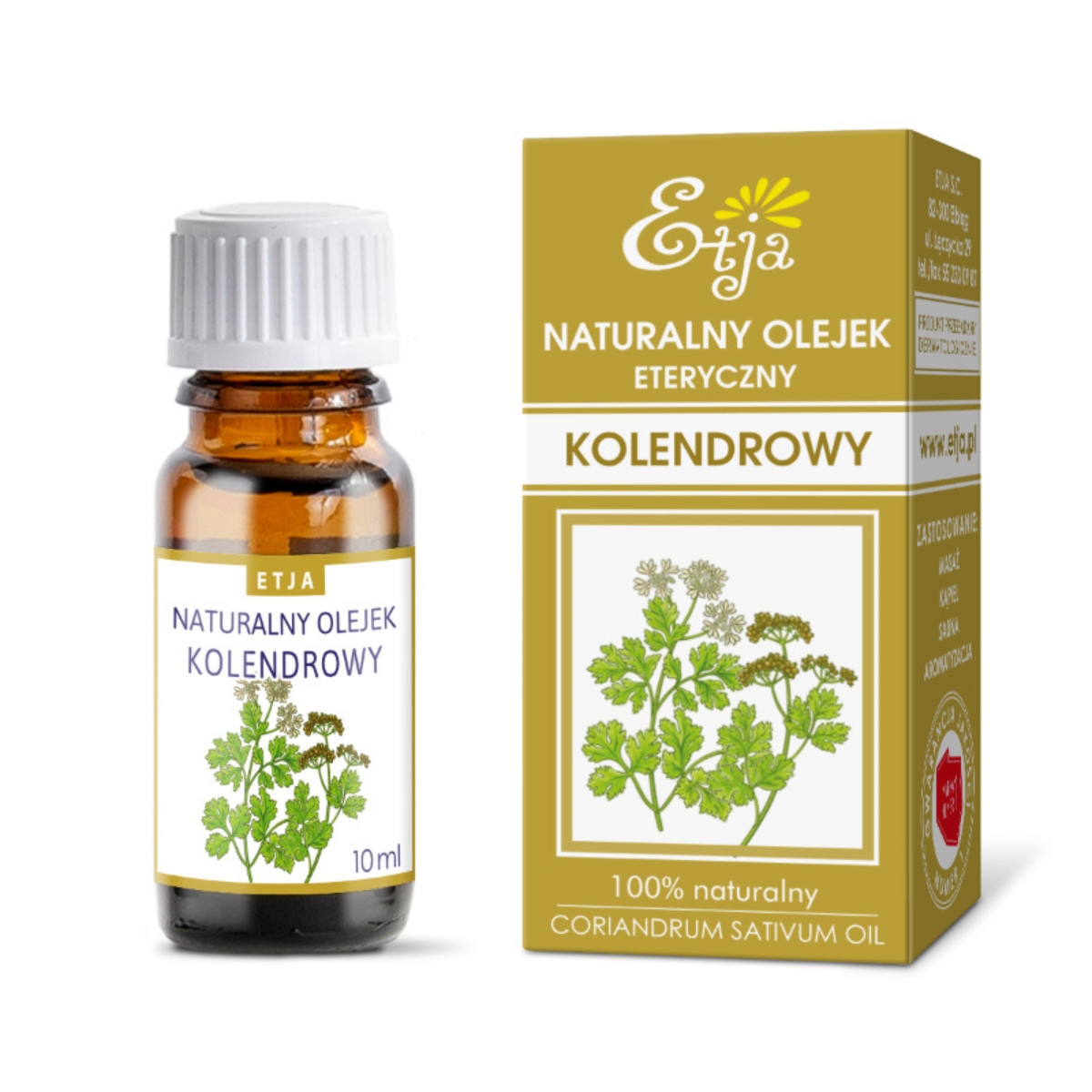 Etja - olejek kolendrowy, 10 ml
