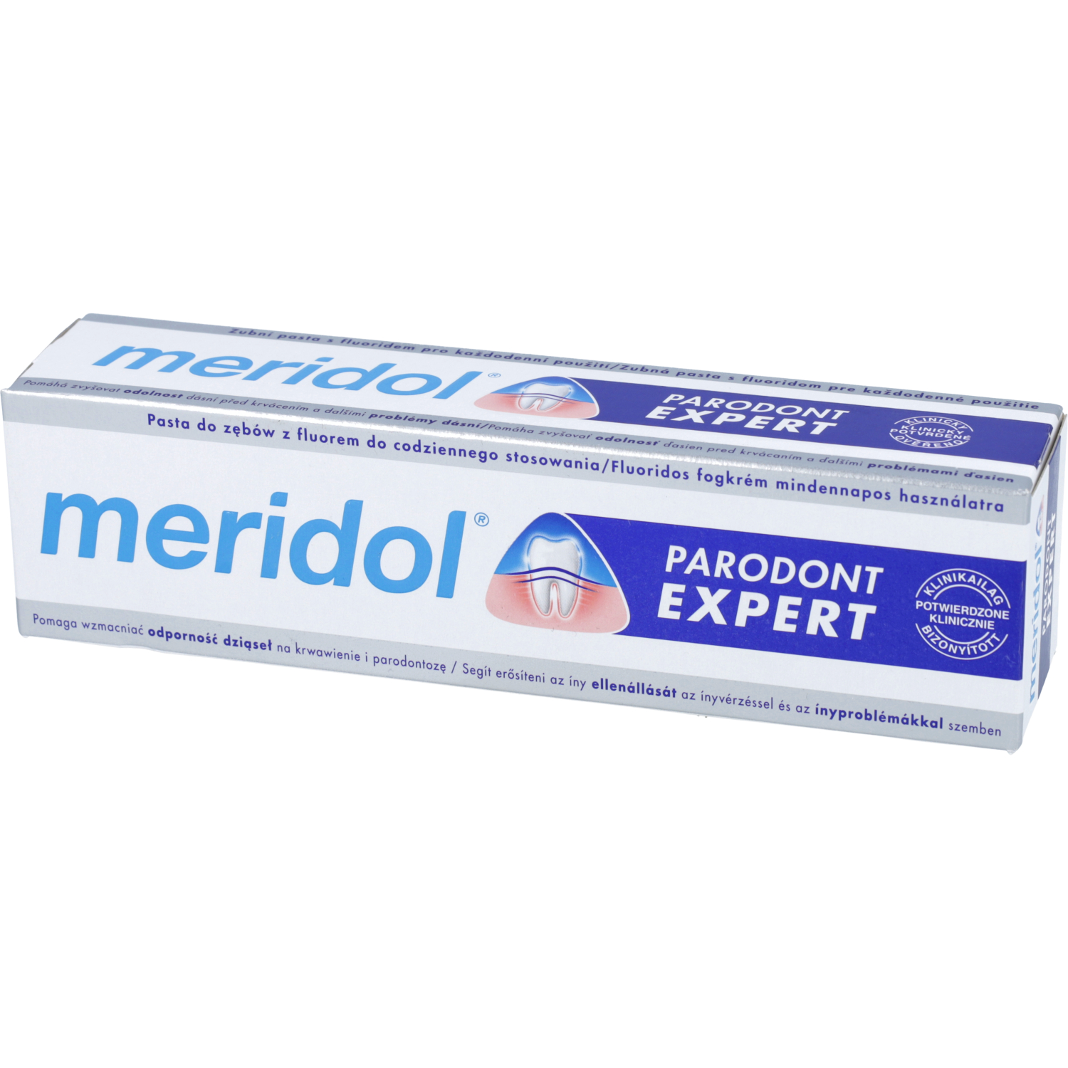 Meridol parodont expert - pasta do zębów, 75 ml (data ważności: 31.07.2026)