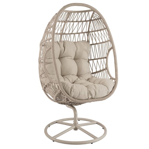 Zahradní křeslo otočné Orta béžový