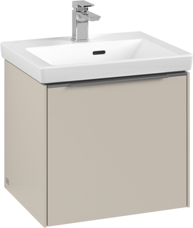 Villeroy & Boch Subway 3.0 szafka 47,3 cm podumywalkowa wisząca z oświetleniem LED Cashmere Grey C580L0VN