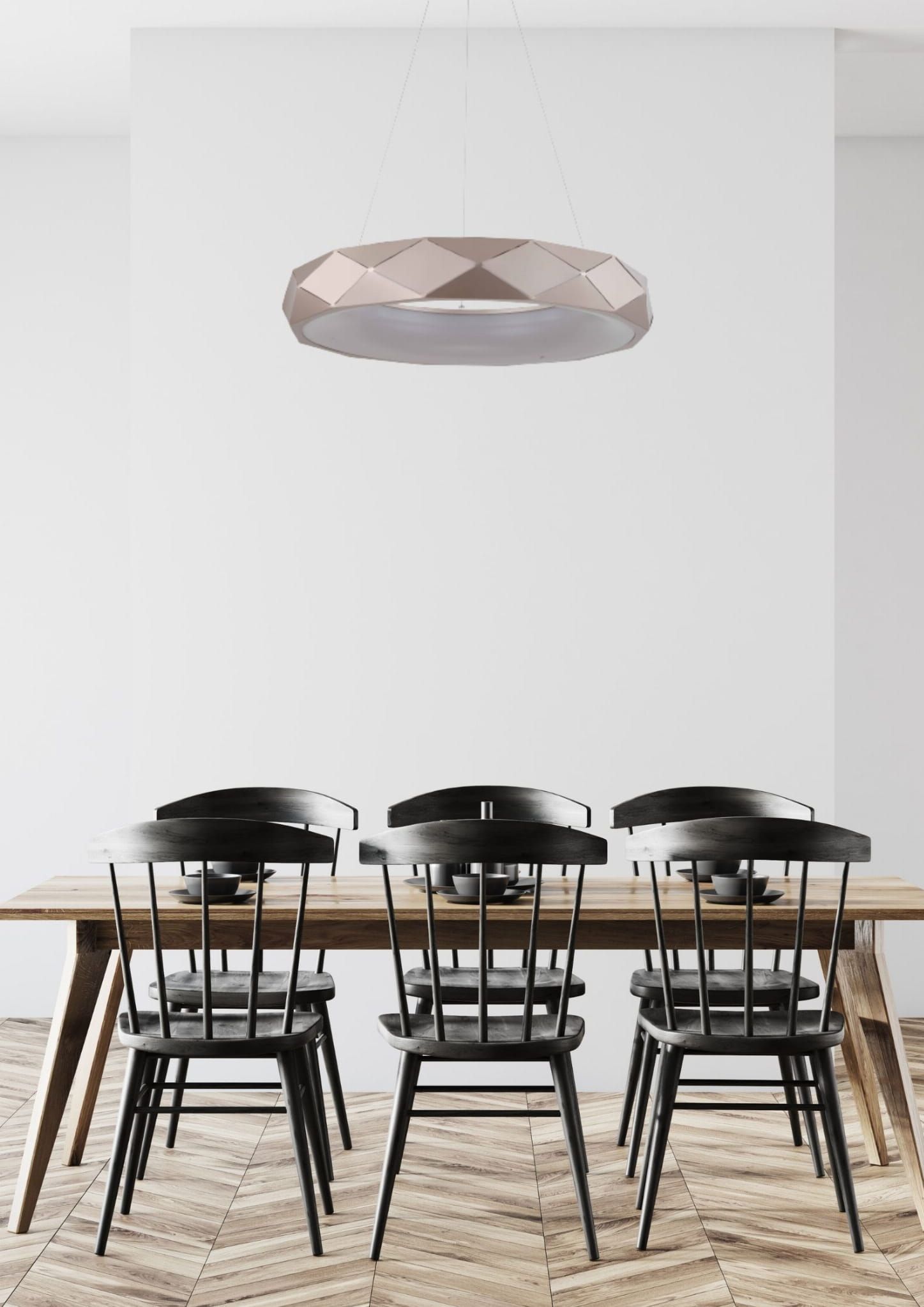 Light Prestige Reus lampa wisząca 1x36 W złota LP-8069/1PLEDGD