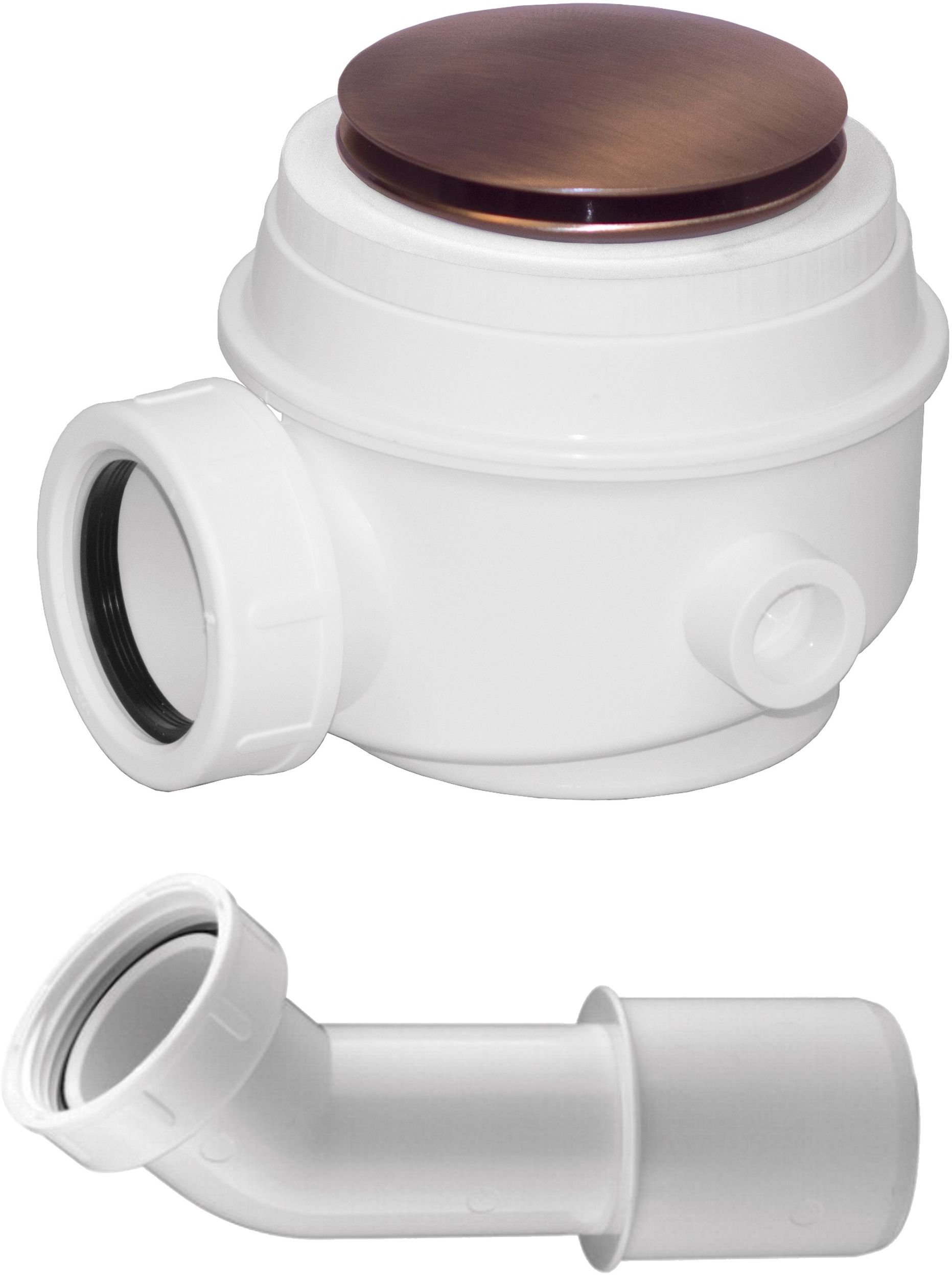 Omnires M+ syfon brodzikowo-wannowy miedź antyczna WB01XORB - Wysyłka w 24h