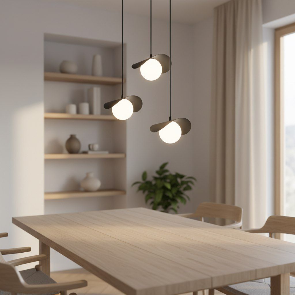 Emibig Ritual 3 Prem Black lampa wisząca 3x8 W czarna 1490/3PREM