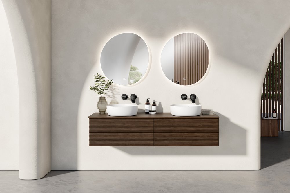 Villeroy & Boch Antao lustro 65x70,7 cm z oświetleniem A4766500