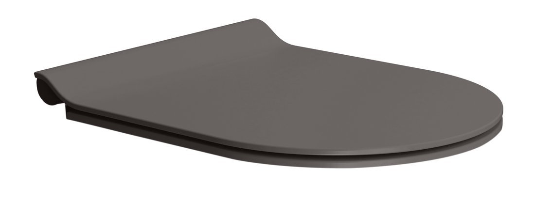 GSI Pura deska sedesowa wolnoopadająca slim bistro mat/chrom MS86CSN16