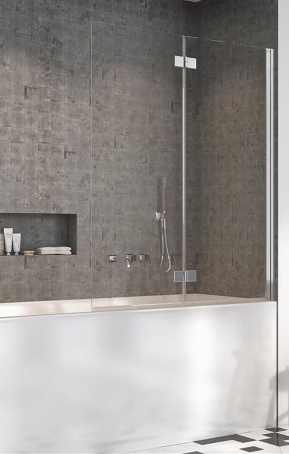 Radaway Nes 8 PND I parawan nawannowy 110 cm prawy chrom/szkło przezroczyste 10060110-01-01R