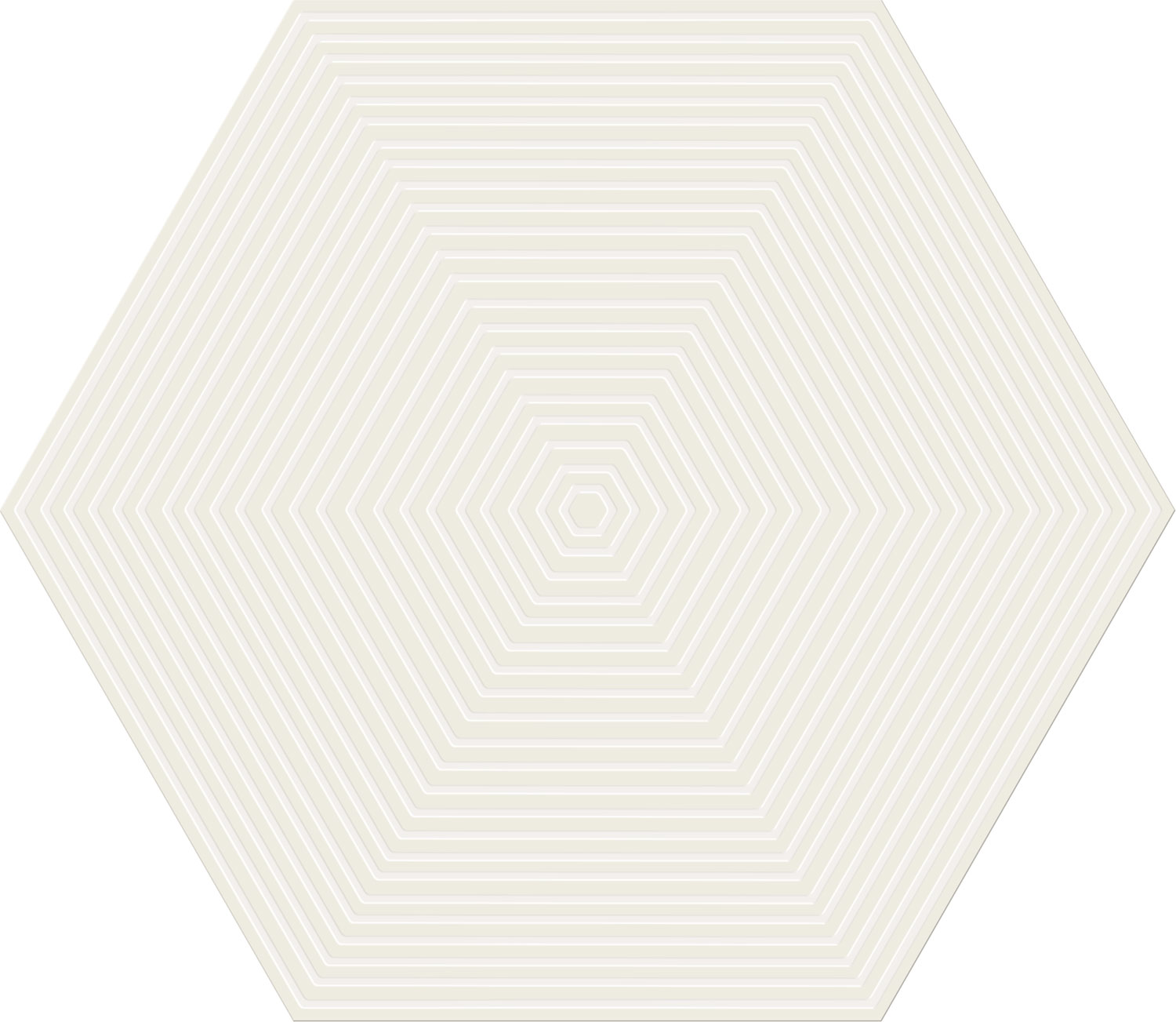 Tubądzin Cielo e Terra dekor ścienny 22,1x19,2 cm biała