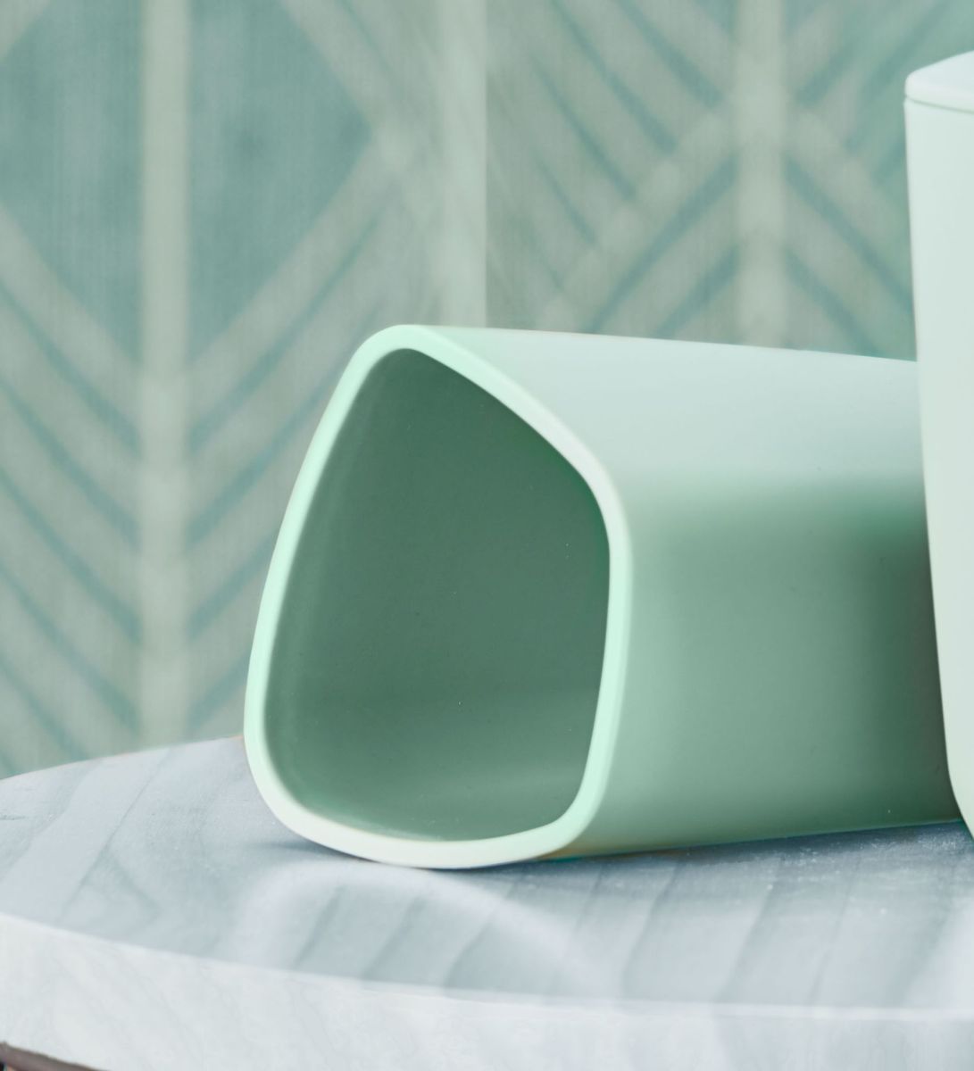 Kleine Wolke Bento kubek na szczoteczki stojący zielony 8027698852 - Wysyłka w 24h