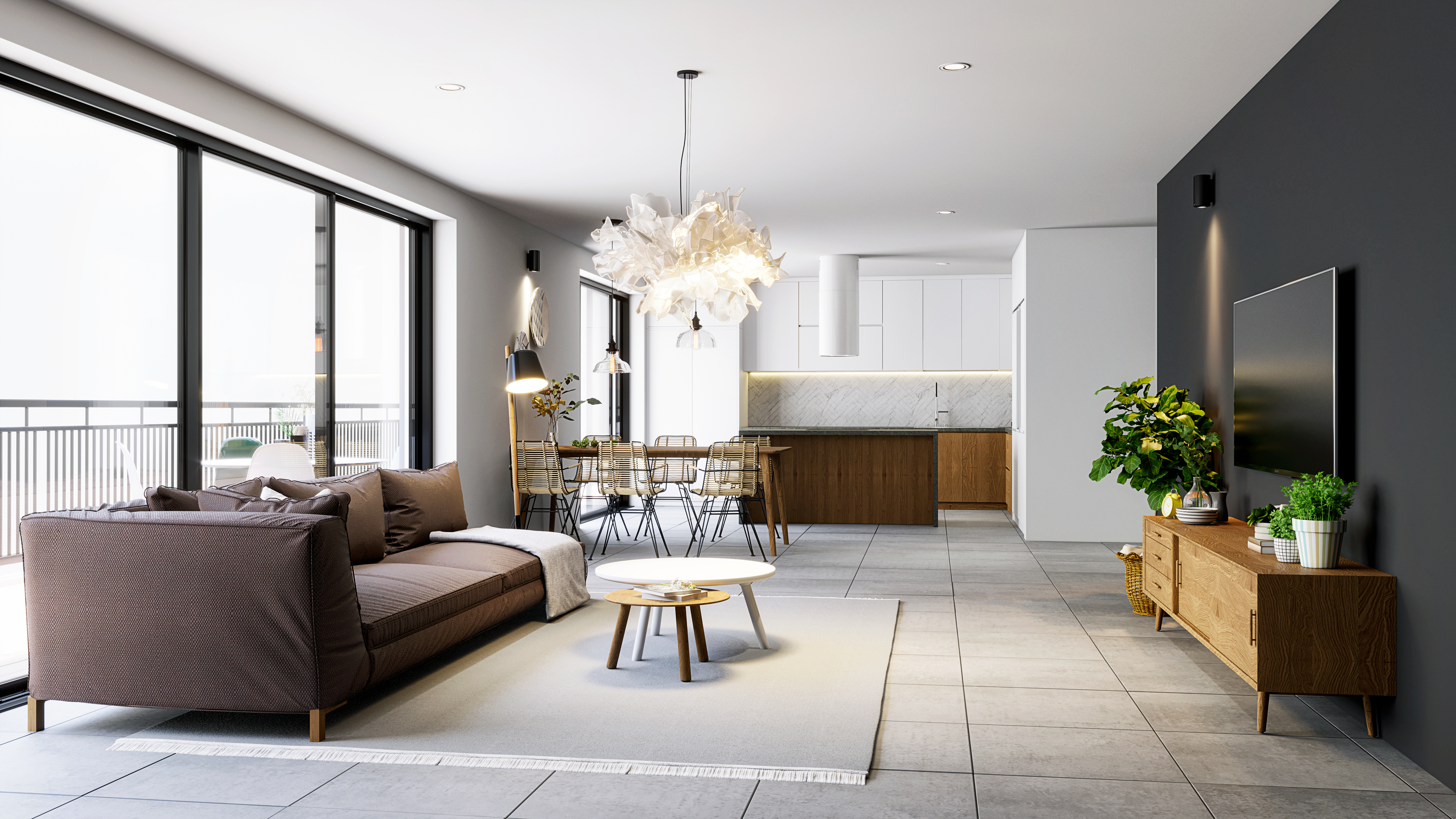 Lanilia Wereniso okap kuchenny 39 cm wyspowy biały WERENISO_ISOLA_39.1_WHITE