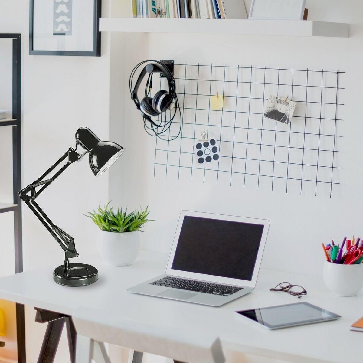 Rabalux Samson lampa biurkowa 1x60W czarna 4212