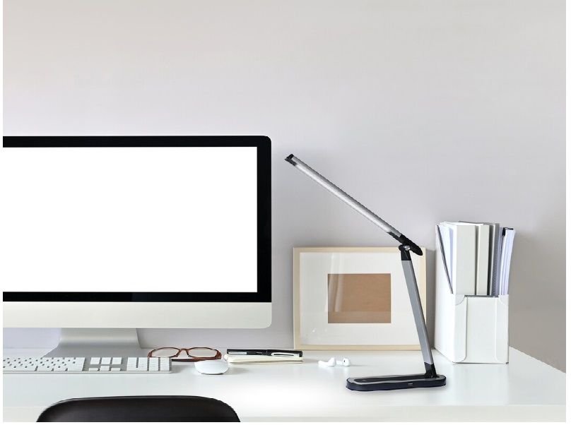 Rabalux Misha lampa biurkowa 1x7 W czarna 3350