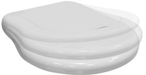 Kerasan Retro deska sedesowa wolnoopadająca biała 108501