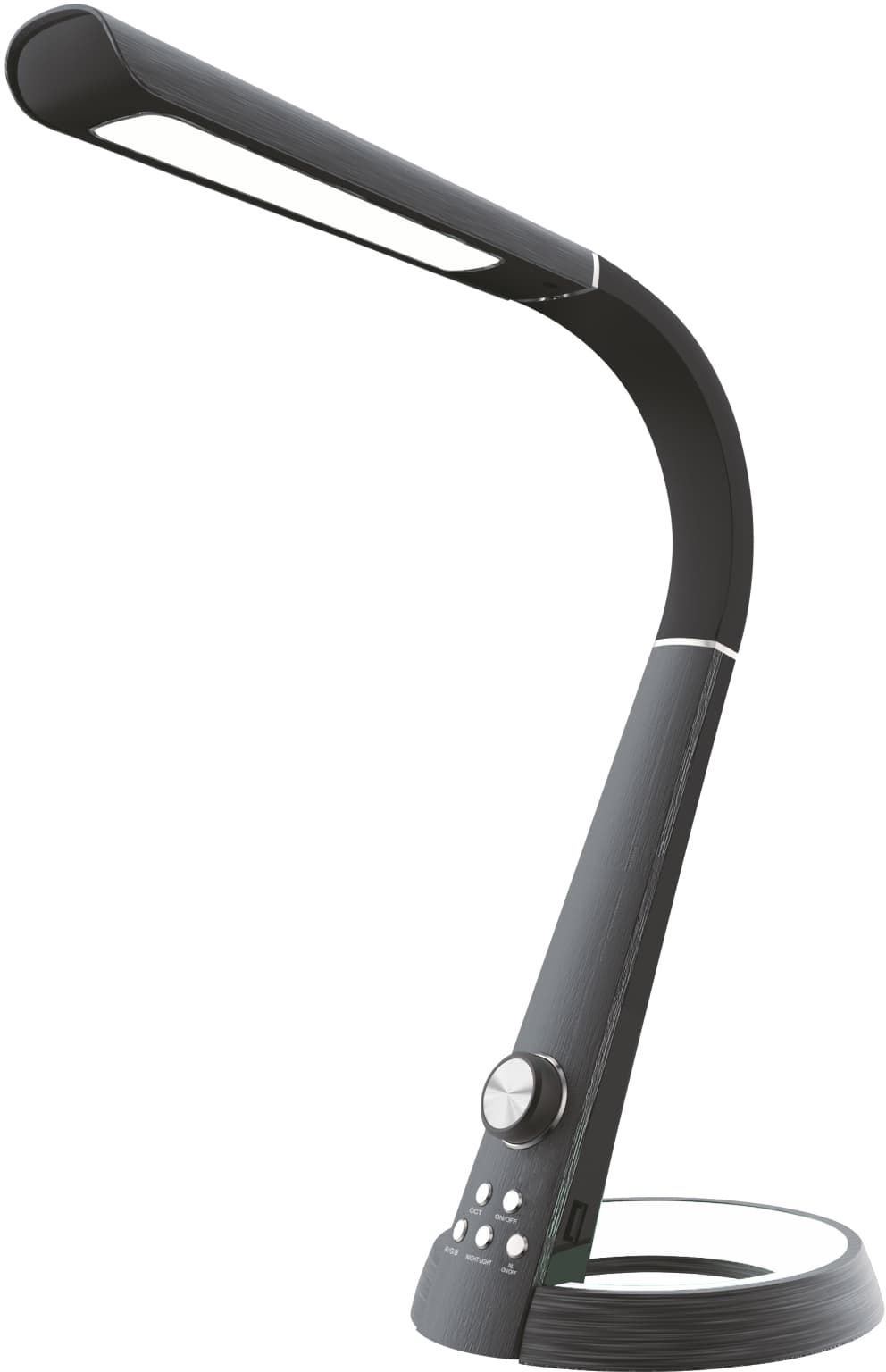 Kaja Berkane lampa biurkowa 1x8W LED czarna K-BL1063CZARNY