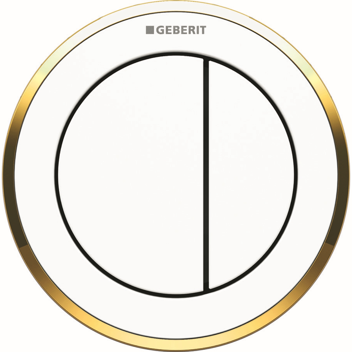 Geberit Typ 10 przycisk spłukujący do WC biały 116.057.KK.1