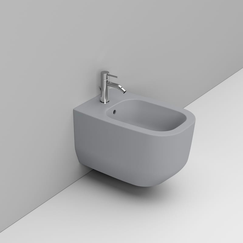 Ceramica Dolomite Alba bidet wiszący betonowy szary D502645