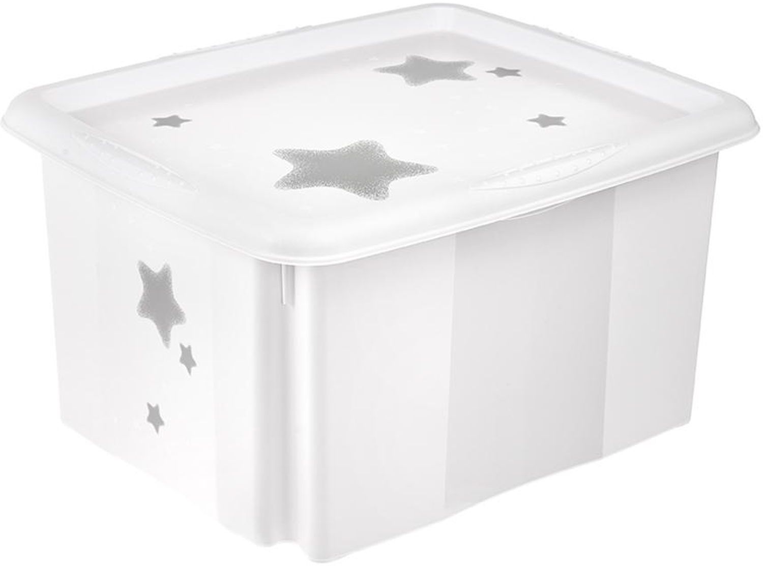 Keeeper Karolina pojemnik do przechowywania 24 l Stars biały 1224151919600