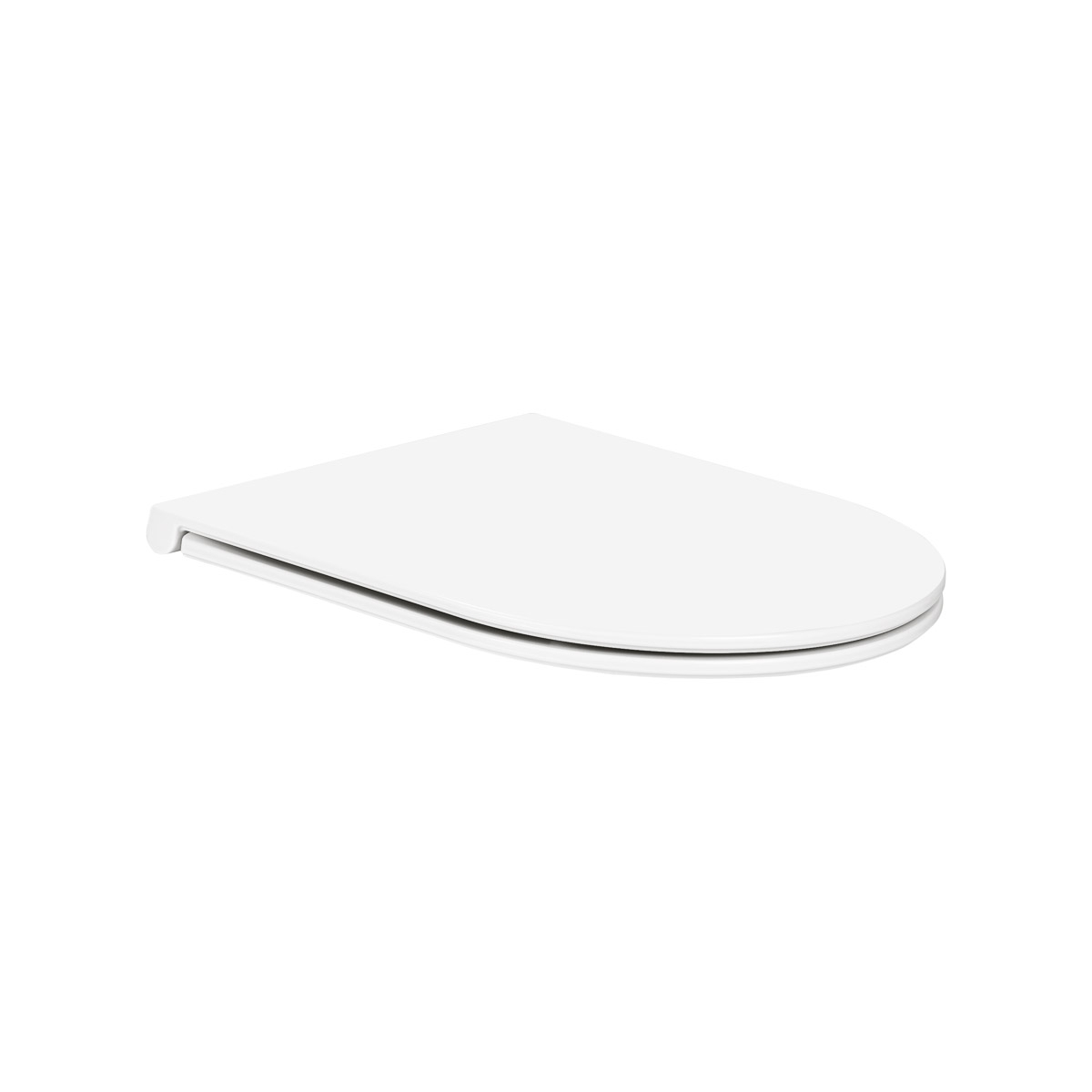 Oltens Jog Kort Ovan Slim deska sedesowa wolnoopadająca biała 45114000 - Wysyłka w 24h