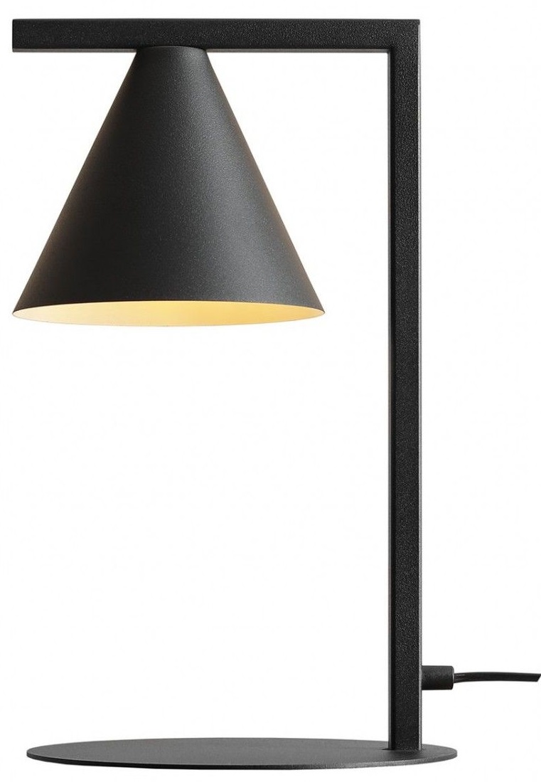 Aldex Form lampa biurkowa 1x10 W czarna 1108B1