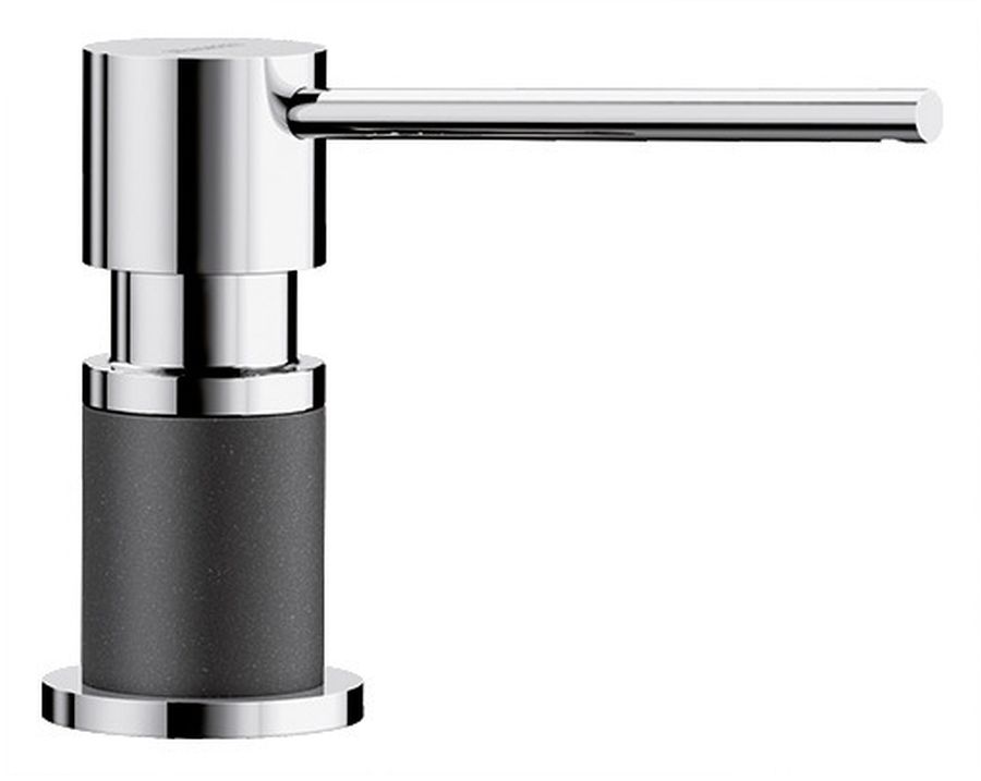 Blanco Lato dozownik do płynu 300 ml blatowy antracyt/chrom 525810 - Wysyłka w 24h