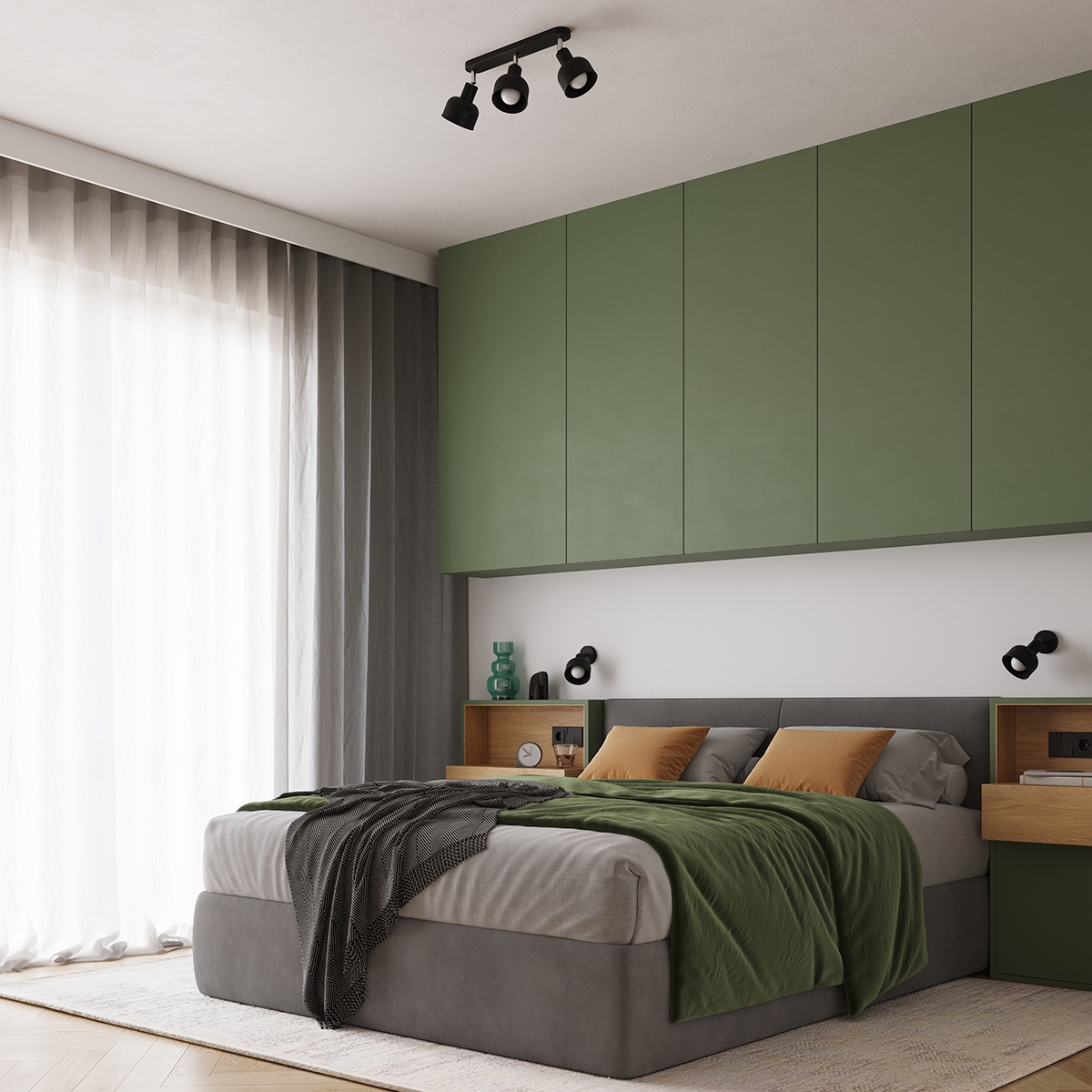 Sollux Lighting Elba kinkiet 1x15 W czarny SL.1316