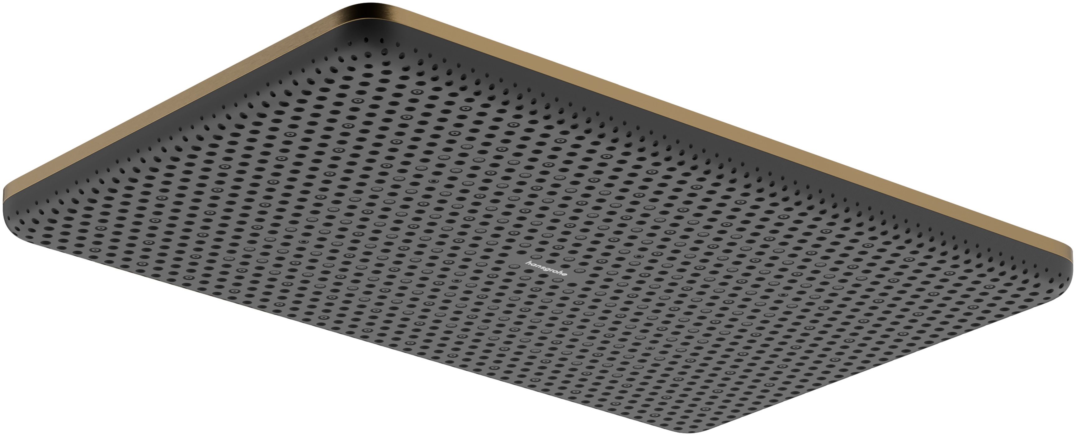 Hansgrohe Raindance Alive Q deszczownica 34,3x21,4 cm prostokątna brąz szczotkowany 24531140