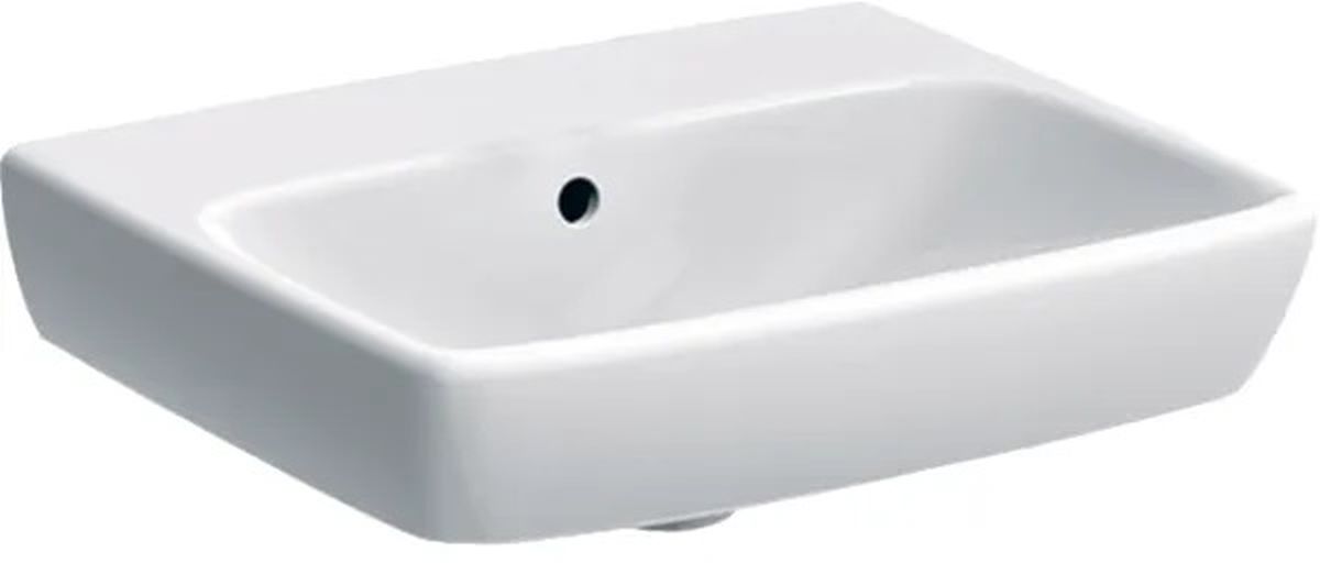Geberit Selnova Square umywalka 50x42 cm ścienna prostokątna biała 500.301.01.7 - Wysyłka w 24h